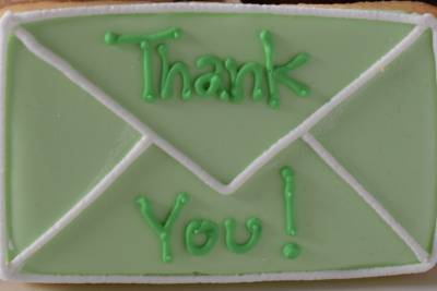 Select Thank You Sugar Cookie